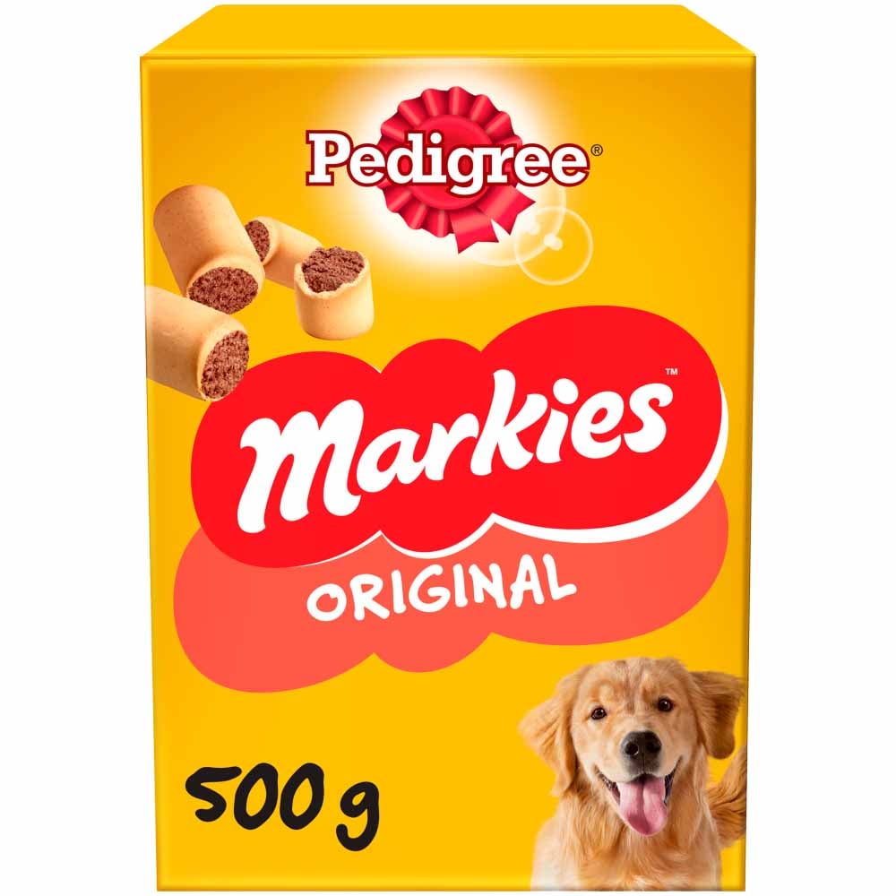 Pedigree Markies Adult Dog Treats Marrowbone Biscuits ( 500g x 12 )