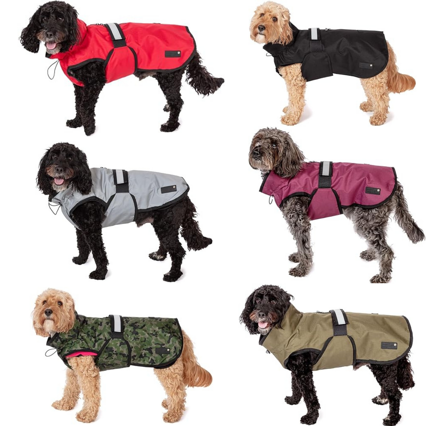 Danish Design 3 in 1 Dog Coat - Winter coat,jacket for dogs - XS to 2XL