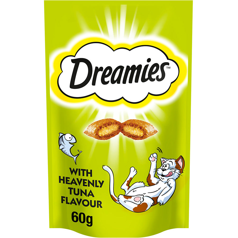 Dreamies Treats for Cats – Full Flavour Range (60g x 8)