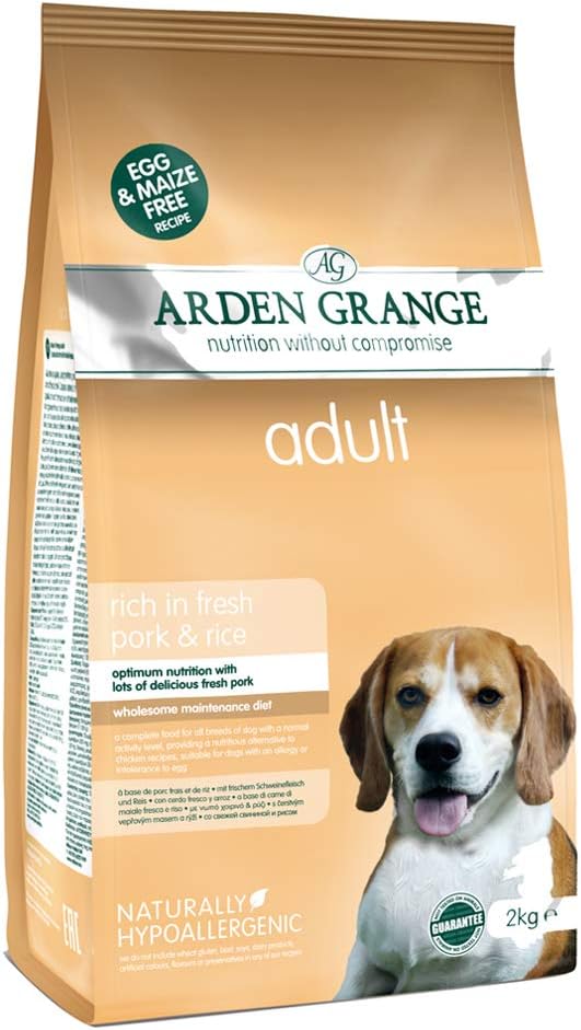 Arden Grange Dog Adult Pork & Rice - 2kg