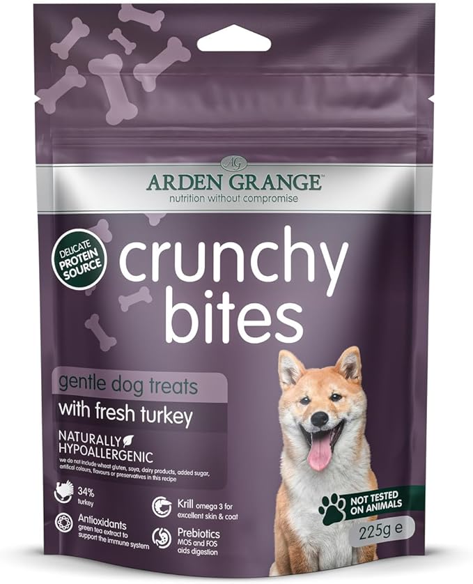 Arden Grange Crunchy Bites Turkey ( 225g x 10 )