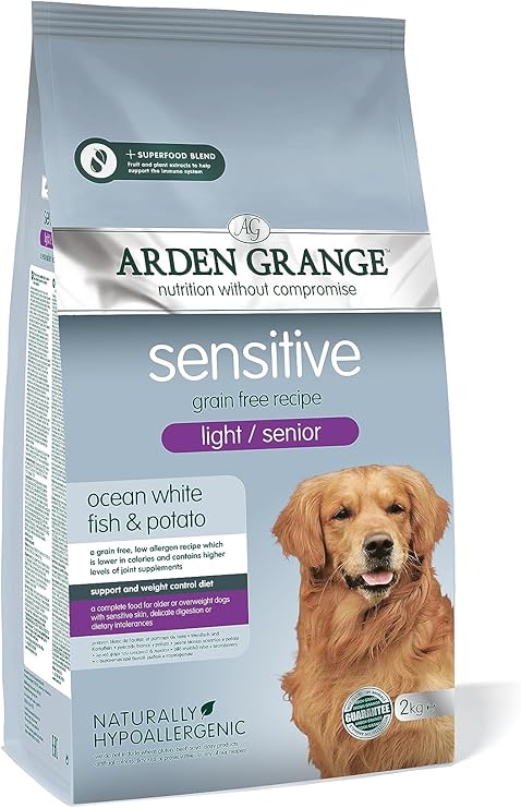 Arden Grange Dog Light / Senior Sensitive - 2kg