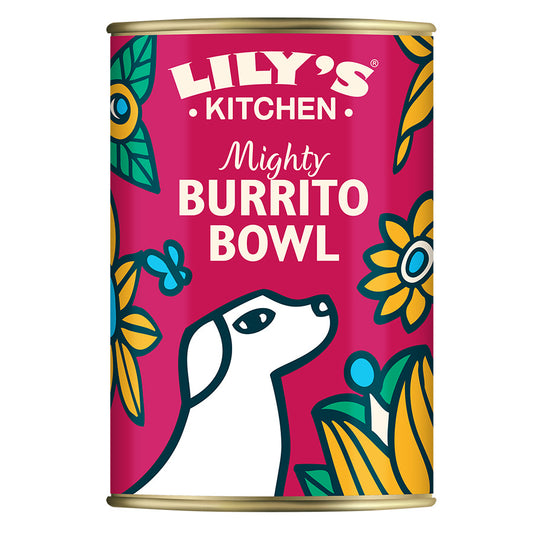 Lily's Kitchen Dog Burrito Bowl ( 400g x 6 )