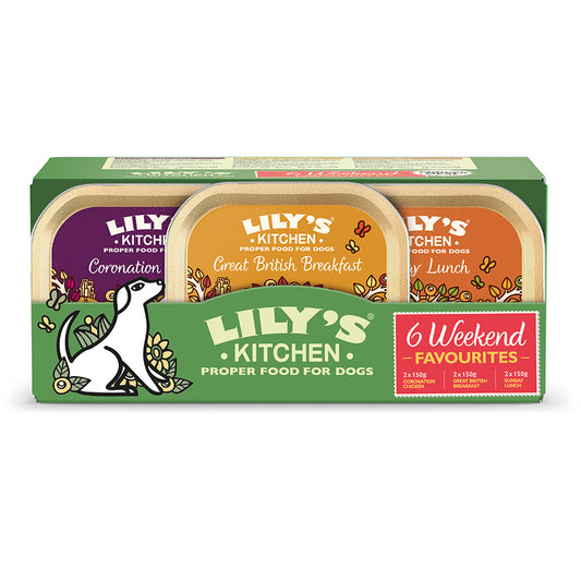 Lily's Kitchen Weekend Favourite 6pack , 150g