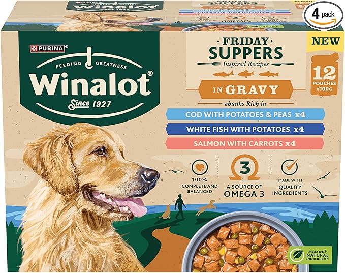 WINALOT Friday Suppers in Gravy (12pk, 100g) x 4
