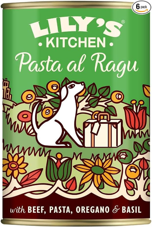 Lily's Kitchen Pasta Al Ragu Tin ( 400g x 6 )