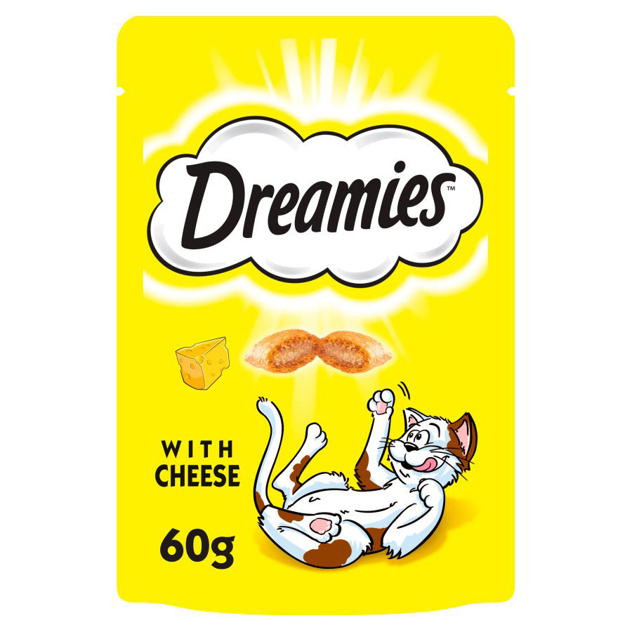 Dreamies Cat Treats with Cheese (60g x 8)