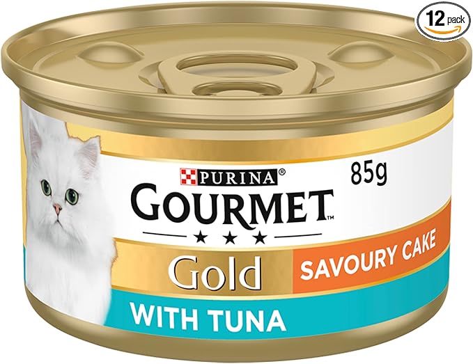 Gourmet Gold Savoury Cake Tuna - ( 85g x 12 )