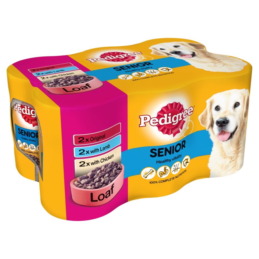 Pedigree Can Senior Multi 6 Pack - ( 400G x 6 )