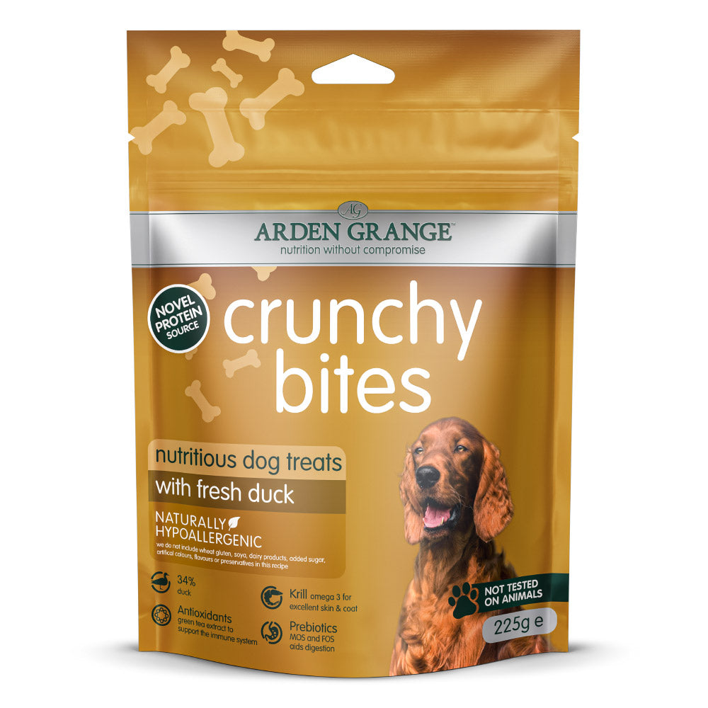 Arden Grange Crunchy Bites Duck ( 225g x 10 )