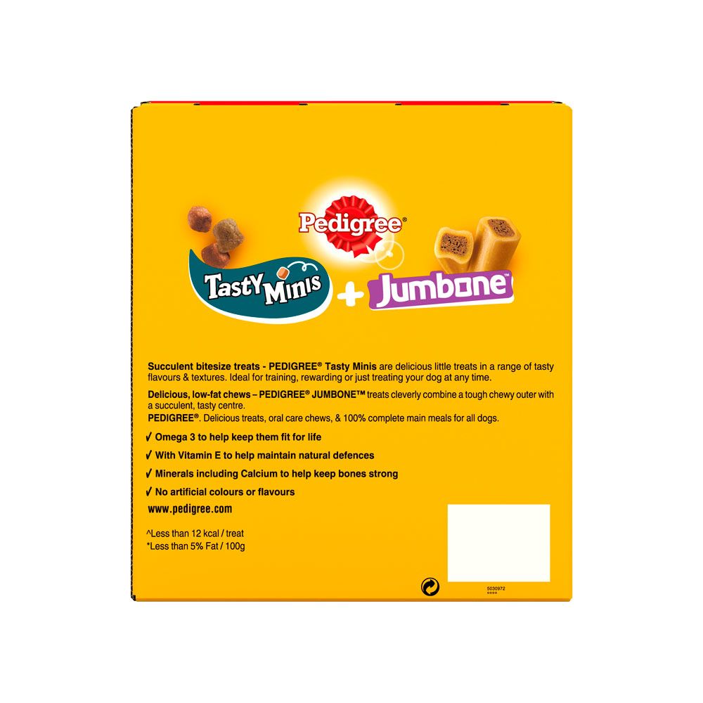 Pedigree Tasty Minis & Jumbone Small Mega Box - 740g