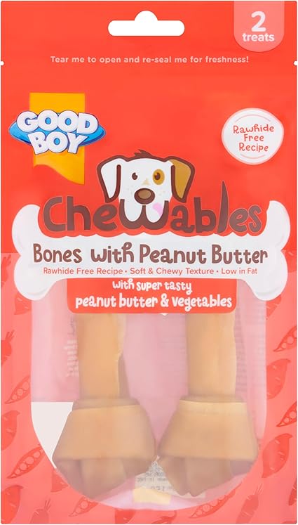 Good Boy Chewables Peanut Butter Bones ( 2pk x 8 )