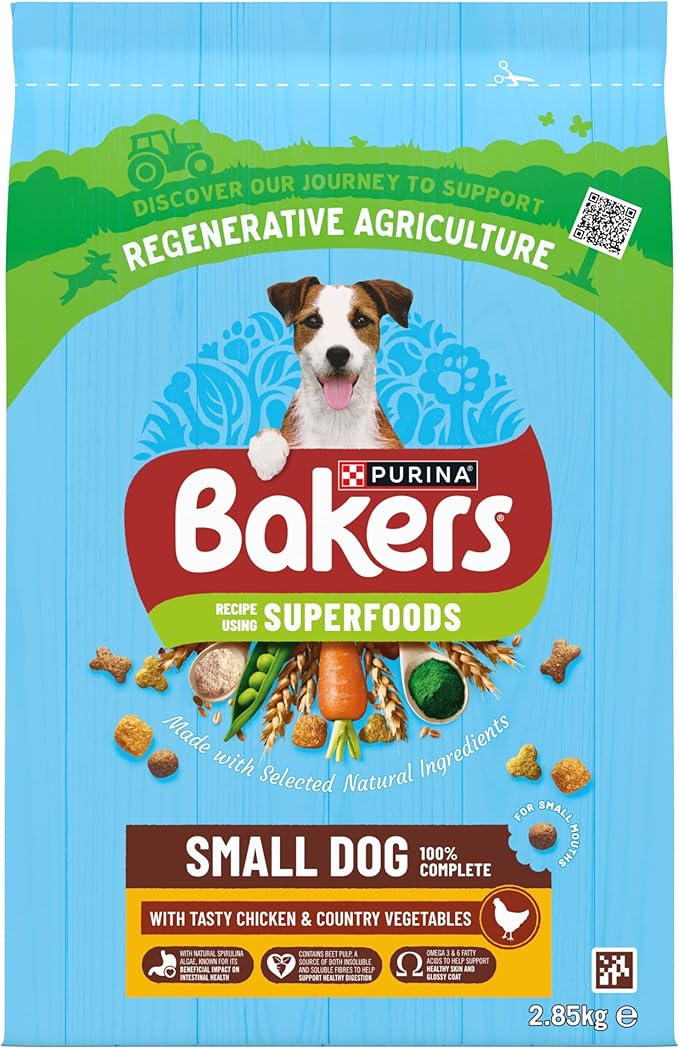 Bakers Complete Small Dog Chicken & Vegetables - 2.85kg