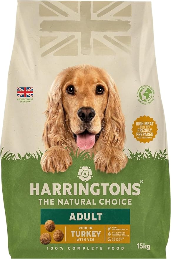 Harringtons The Natural Choice Adult Dog Turkey - 15kg