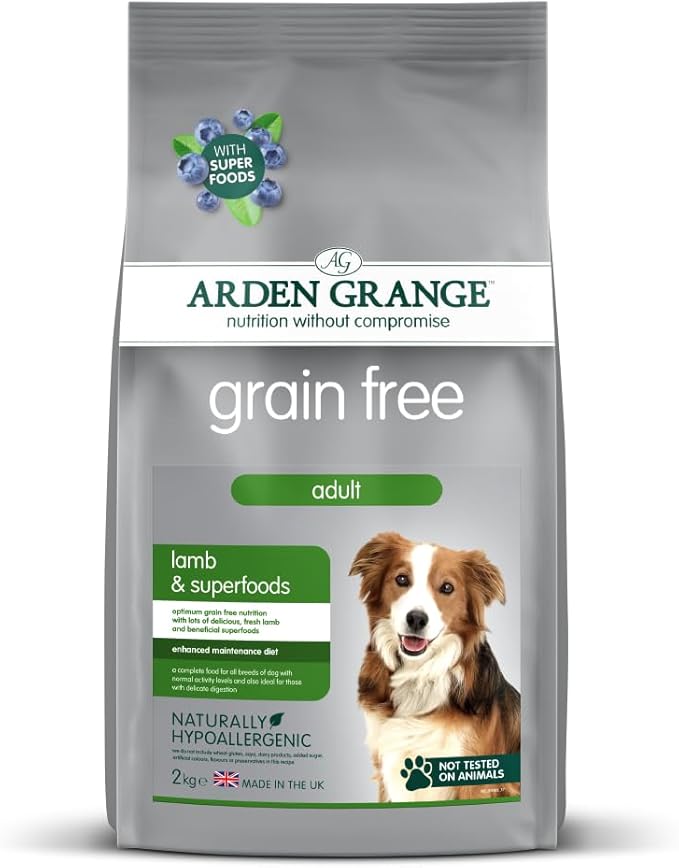 Arden Grange Adult Dog Grain free Lamb & Superfoods - 2kg