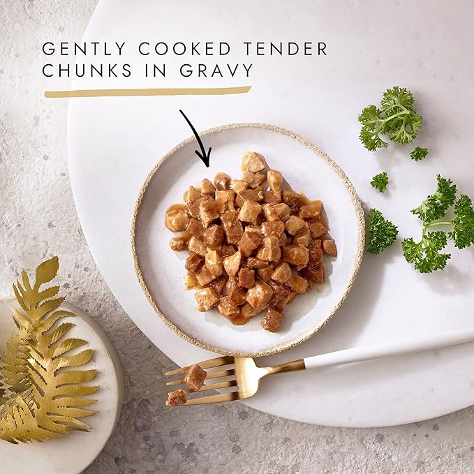 Gourmet Gold Chicken & Liver Chunks in Gravy ( 85g x 12 )