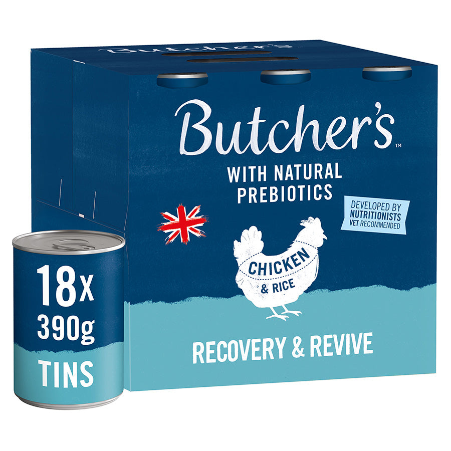 Butcher's Recovery & Revive Dog Food Cans - 18 x 390g