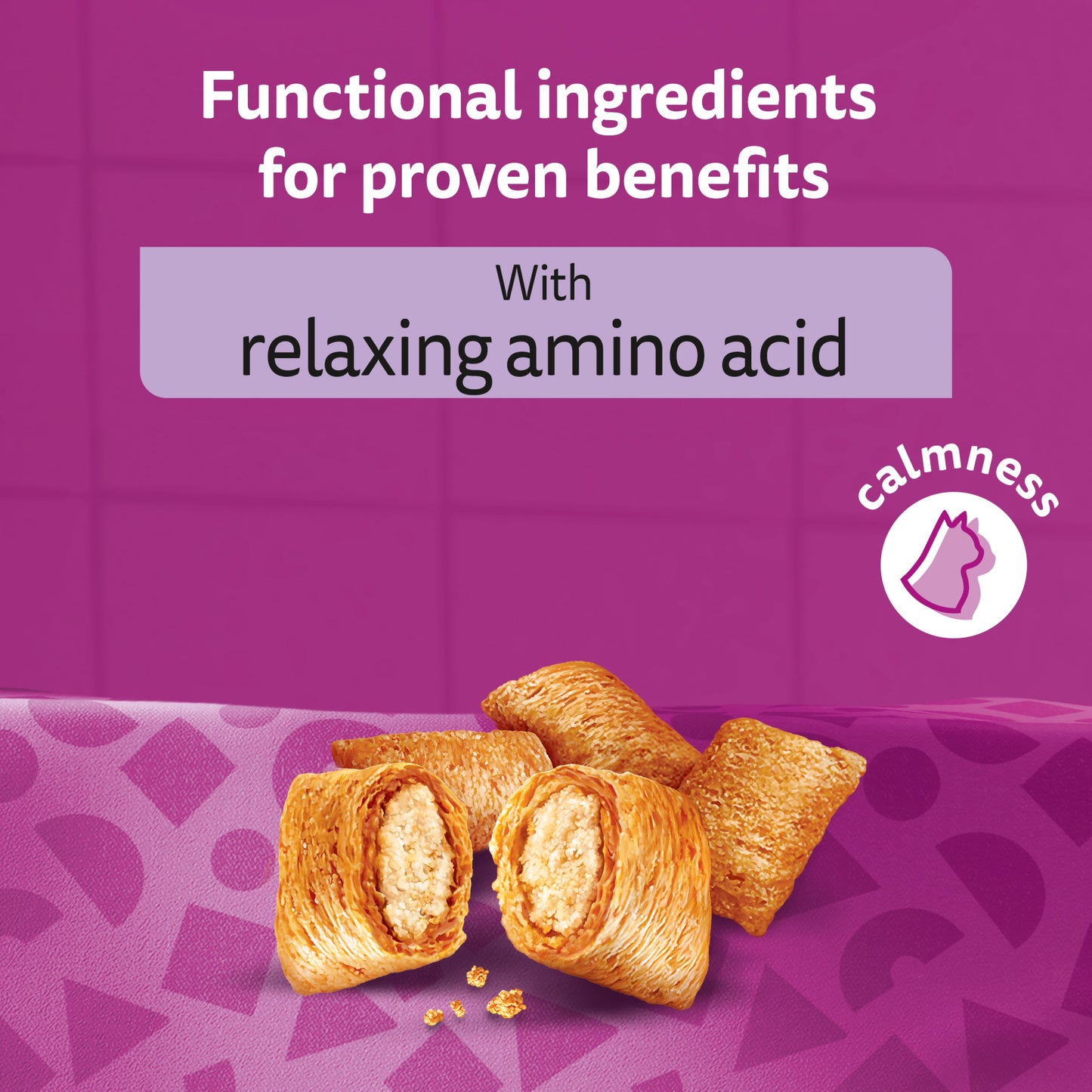 Whiskas Relax & Unwind Cat Treats - Whiskas Treats for Cats( 45g × 8 )