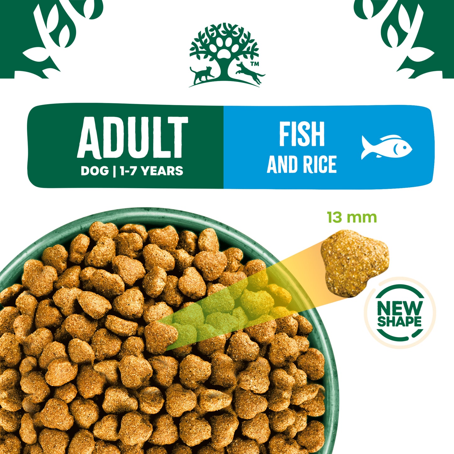 James Wellbeloved Adult Dry Dog Food Fish & Rice - 15kg