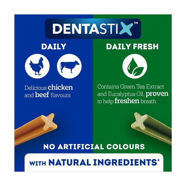 Pedigree Dentastix Daily Adult Medium Dog Treats - 56 sticks