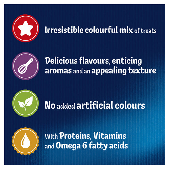 Felix Goody Bag Mixed Grill Flavoured with Beef, Chicken and Salmon ( 60g × 8 )