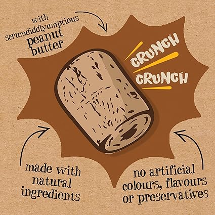 Good Boy Crunchies Peanut Butter (54g x 8)