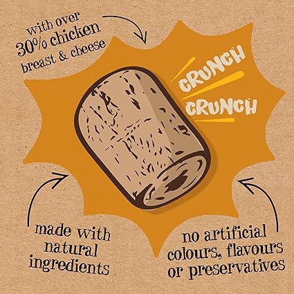 Good Boy Crunchies Chicken & Cheese (54g x 8)