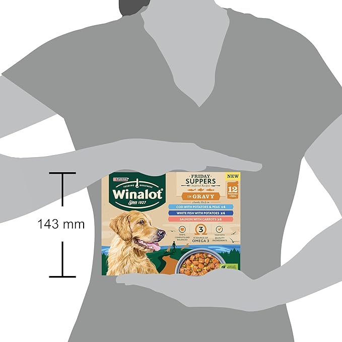 WINALOT Friday Suppers in Gravy (12pk, 100g) x 4