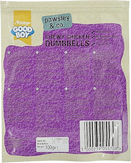Good Boy Deli Chicken Munchy Dumbbells ( 100g x 8 )