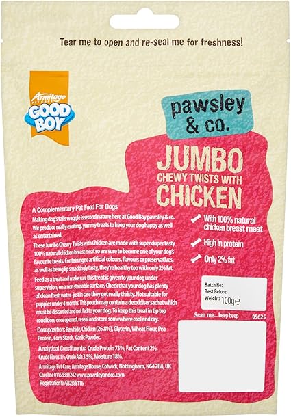 Good Boy Jumbo Chewy Twists ( 100g x 12 )