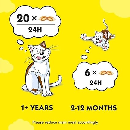 Dreamies Mega Pack Cheese Adult Cat Treat (350g x 2)