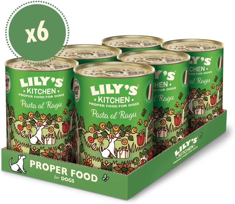 Lily's Kitchen Pasta Al Ragu Tin ( 400g x 6 )