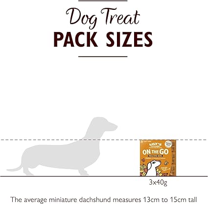 Lily's Kitchen Dog On The Go Chicken Mealtime Bars ( 40g x 12 )