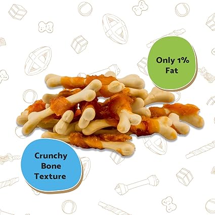 Good Boy Crunchy Chicken & Calcium Bones - (350g x 4)