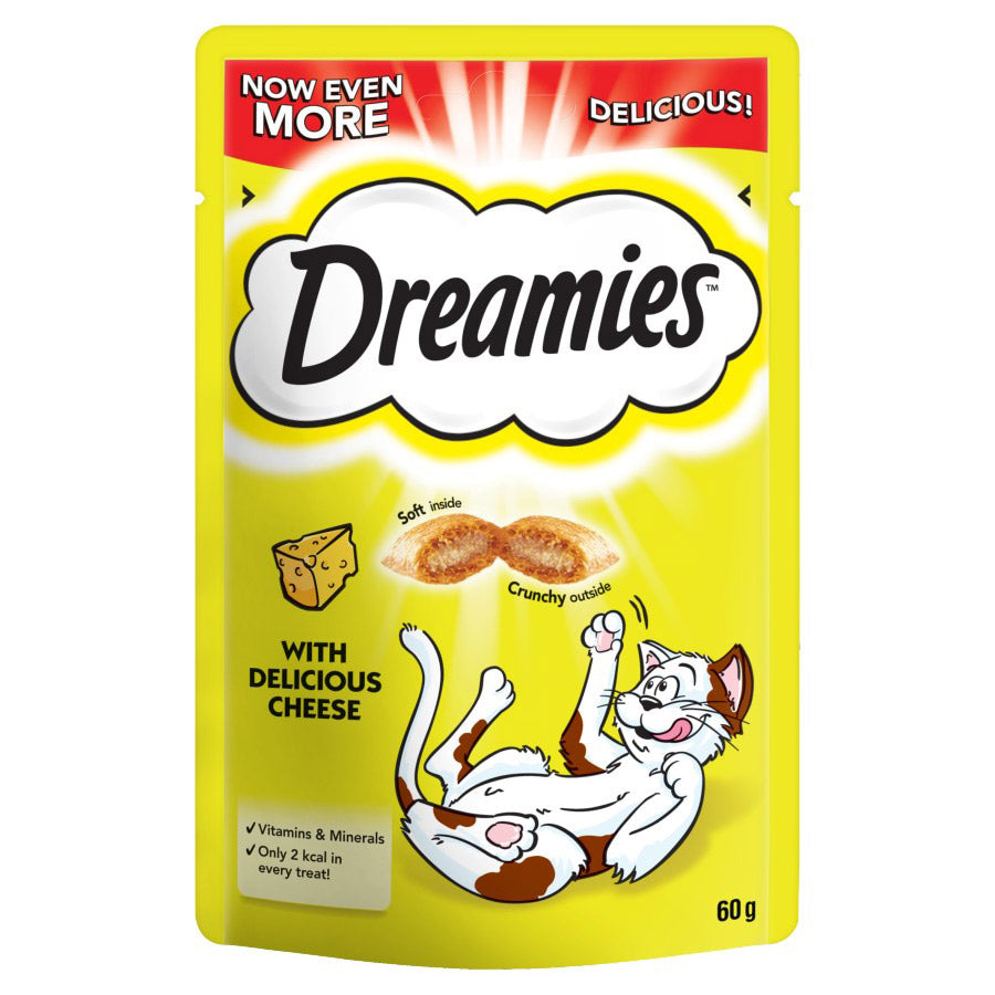 Dreamies Treats for Cats – Full Flavour Range (60g x 8)