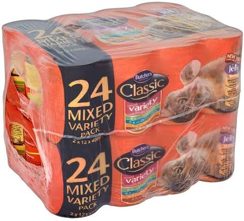 Butcher's Classic Cat Variety Pack Mixed 12x400g (Pack of 2)