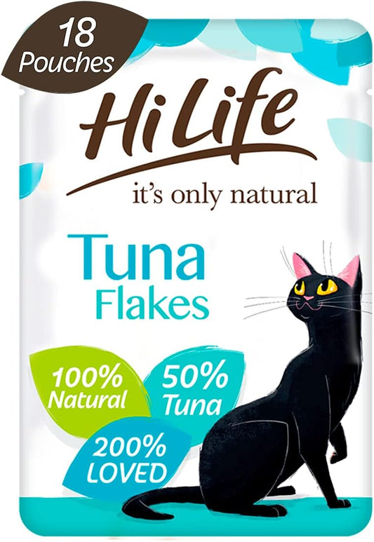 HiLife It's Only Natural - Tuna Flakes ( 70g x 18 )
