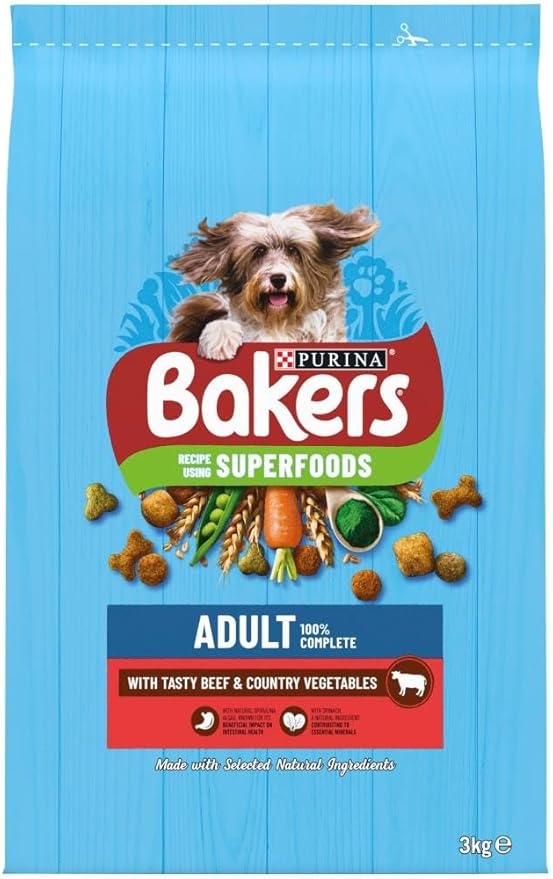 Bakers Adult Beef & Vegetables - 3kg