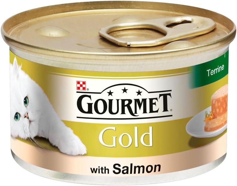 Gourmet Gold Terrine with Salmon (85g) - Pack of 12