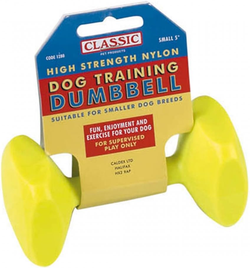 Dog training dumbbells