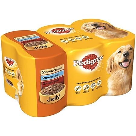Pedigree Can In Jelly ( 6 Pack × 385g ) × 4