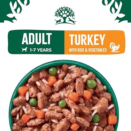 James Wellbeloved Adult Wet Dog Food Turkey & Rice Mega Pack Pouch (48 x 90g )