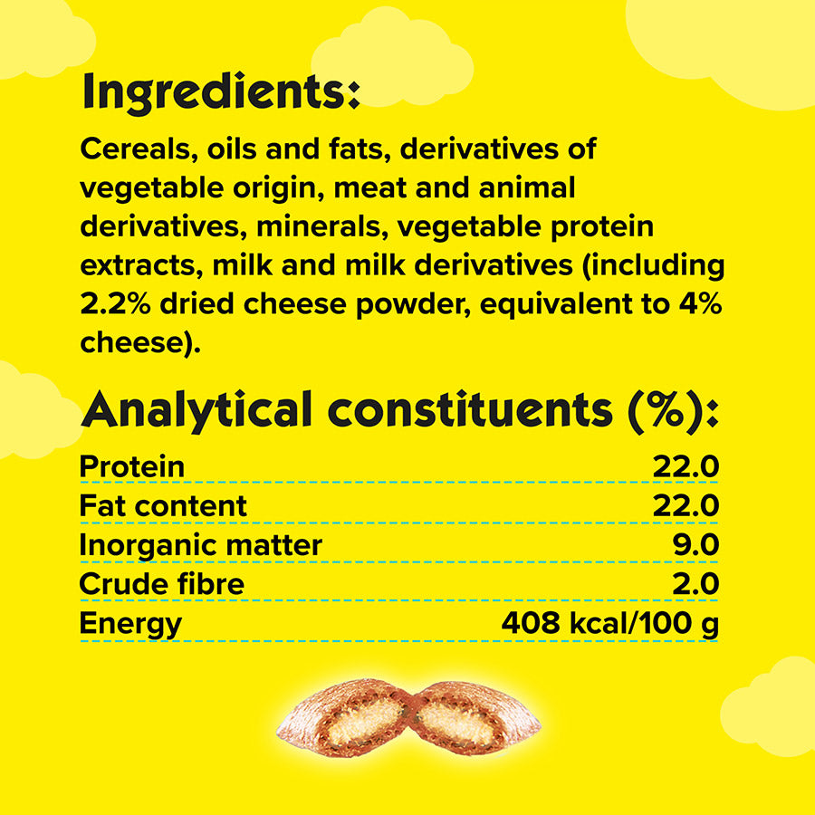 Dreamies Cat Treats with Cheese (60g x 8)