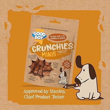 Good Boy Crunchies Chicken & Cheese (54g x 8)