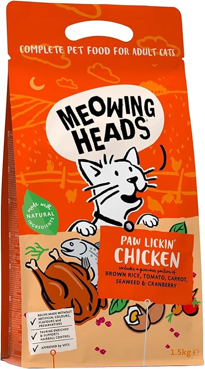 Meowing Heads Paw Lickin Chicken ( Formally Hey Good Looking) -(1.5kg x 4)