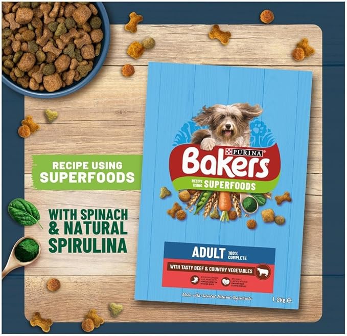 Bakers Adult Beef & Vegetables - 3kg