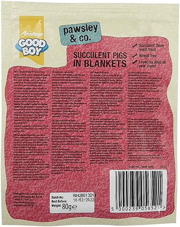 Good Boy Pigs In Blankets - ( 65g x 10 )