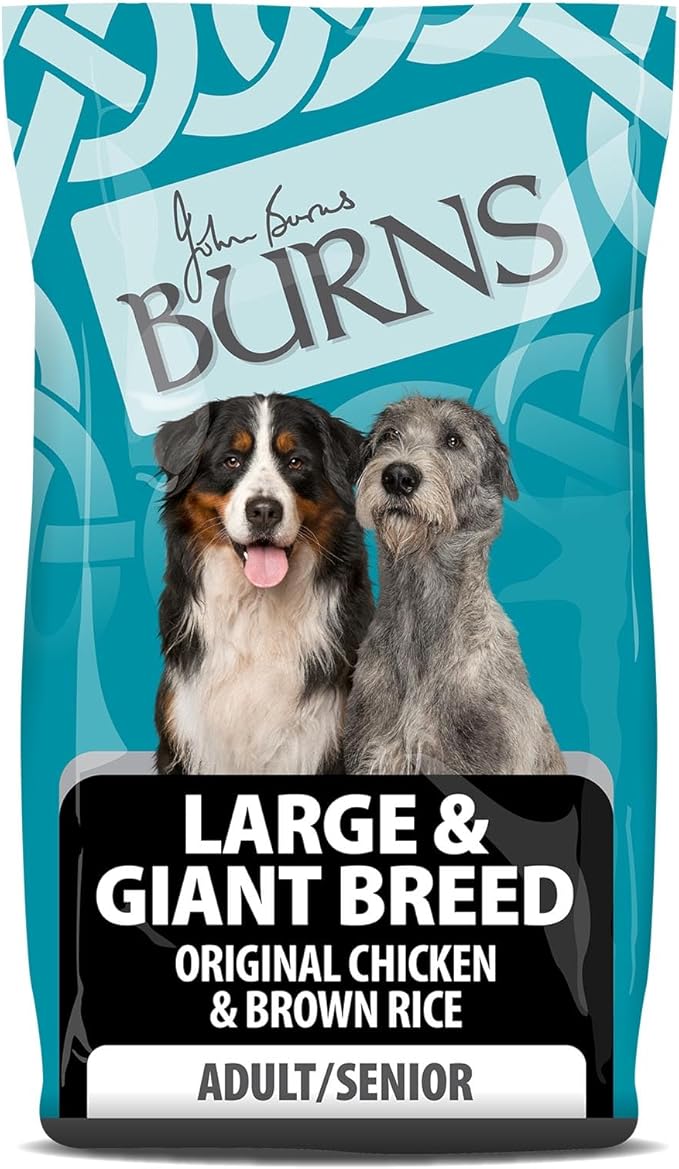 Burns Adult Large/Giant Breed Chicken and Brown Rice - 12kg