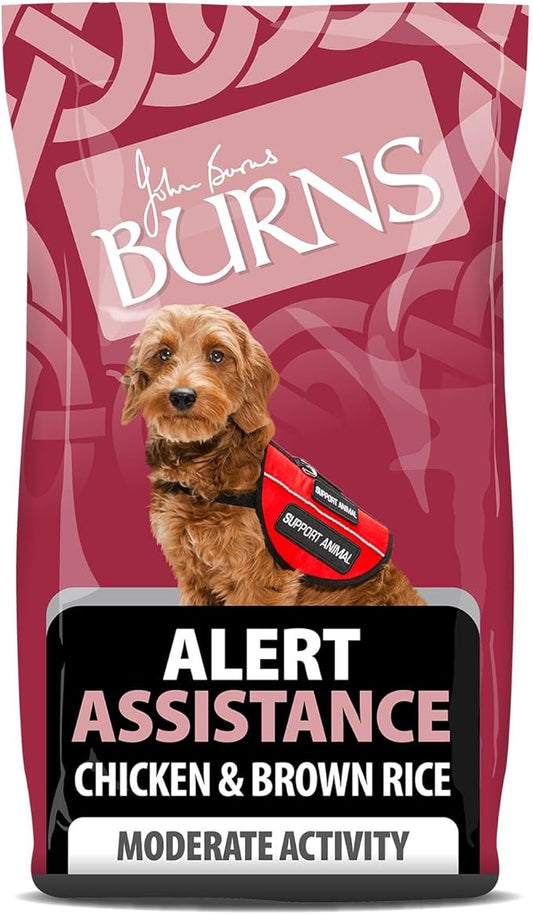 Burns Alert Assistance Chicken Dry Dog Food - 6kg