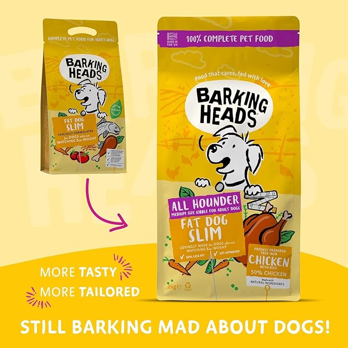 Barking Heads All Hound Fat Dog Slim Chicken - 2kg